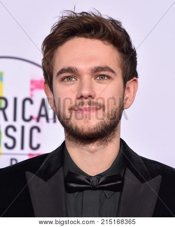 LOS ANGELES - NOV 19:  Zedd arrives for the 2017 American Music Awards on November 19, 2017 in Los Angeles, CA                