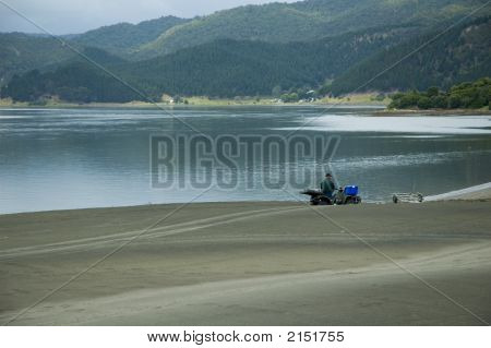 4Wheeler na pláži
