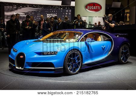 2016 Bugatti Chiron Sports Car