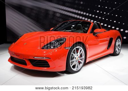 New 2017 Porsche 718 Boxster S Sports Car