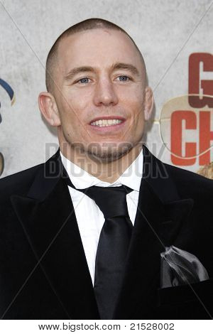 LOS ANGELES - 5 JUN: Georges St-Pierre op de Spike TV 4e jaarlijkse 