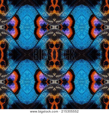 Background Created From Buttterfly Wings
