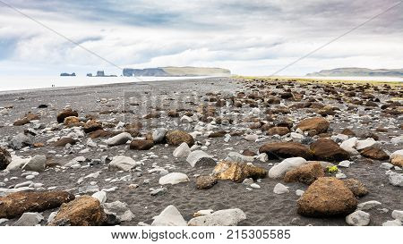 Surface Reynisfjara Beach And Dyrholaey Promontory