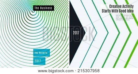 Abstract vector design elements for graphic layout. Modern business template with olourful round circle blend effect, abstract lines, decoration, joy, party, celebration, anniversary on background.