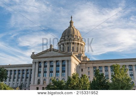 Oklahoma Capitol Building in Oklahoma City OK