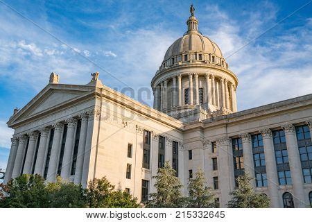 Oklahoma Capitol Building in Oklahoma City OK