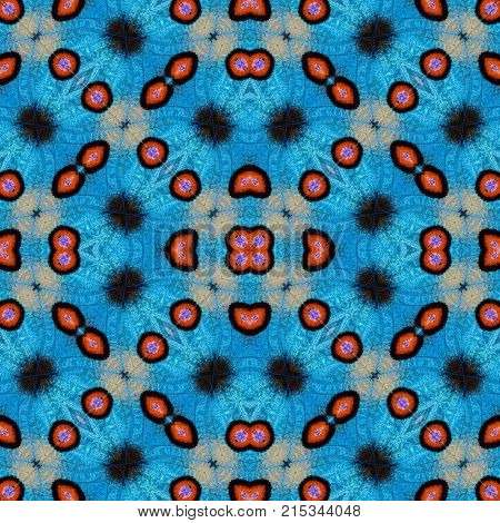 Background Created From Buttterfly Wings