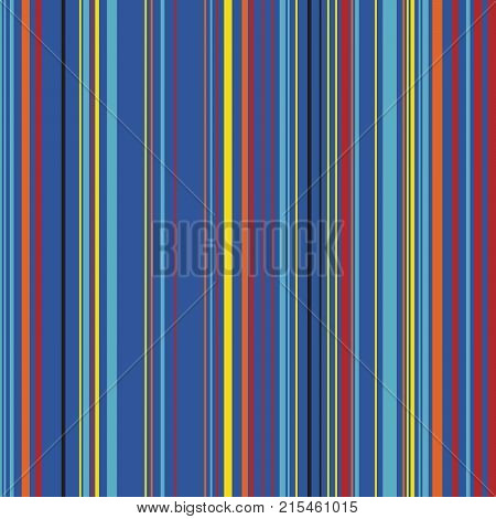 Retro Color Straight Vertical Variable Width Stripes, Color Lines Pattern, Vertically Seamless Pattern, Straight Parallel Vertical Lines, Fashion Geometric Color Random Lines