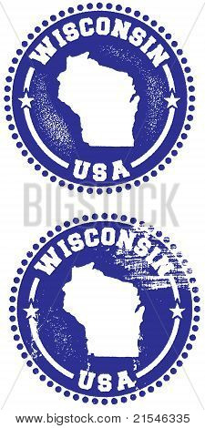 Wisconsin USA Briefmarken