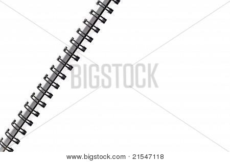 Close Up di un Notebook di Bind Ring