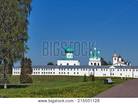 Russian Orthodox Alexander-svirsky Monastery In Leningrad, Russia