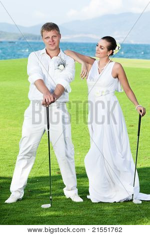 Bryllup Golf