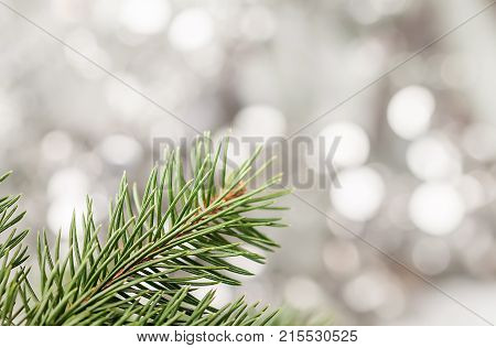 Silver Christmas Background