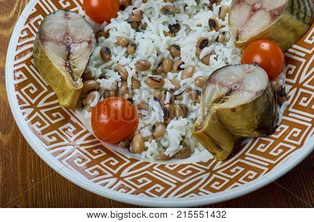 Pilaf With Black-eyed Peas
