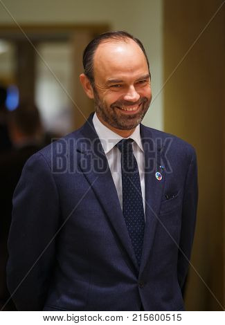 French Prime Minister Mr Edouard Philippe