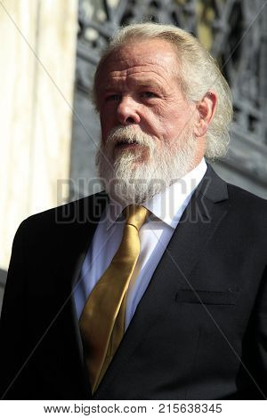 LOS ANGELES - NOV 20:  Nick Nolte at the Nick Nolte Star Ceremony on the Hollywood Walk of Fame on November 20, 2017 in Hollywood, CA