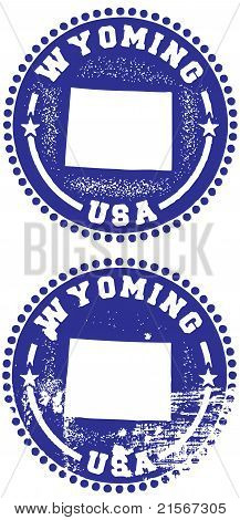 Wyoming Usa Briefmarken
