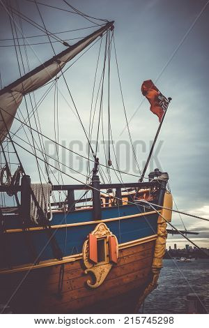 Endeavour Ship in Darling Harbour area Sydney Australia