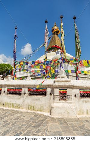 Boudanath Is The Biggest Stupa In Kathmandu, Nepal