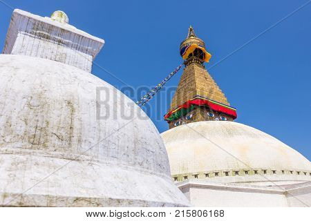 Boudanath Is The Biggest Stupa In Kathmandu, Nepal