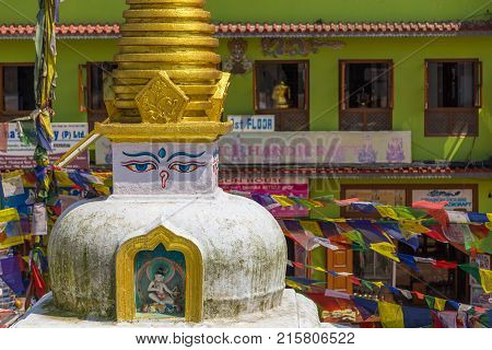 Boudanath Is The Biggest Stupa In Kathmandu, Nepal