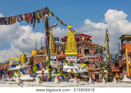 Boudanath Is The Biggest Stupa In Kathmandu, Nepal