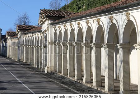 Historic Walkway For Pilgrims To Reach The Sanctuary Of Our Lady