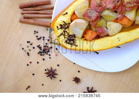 Stew With Meat, Vegetables