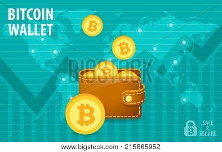 Bitcoin Wallet Electronic Crypto Currency Transaction Everywhere