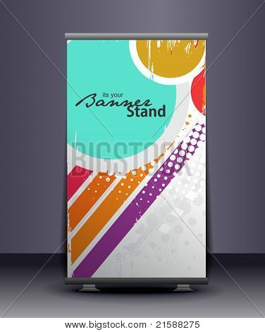 Stand Banner-Vorlage