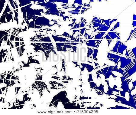 Grunge backround blue and white vector disign