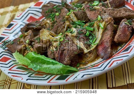 Armenian Dish From Beef Liver