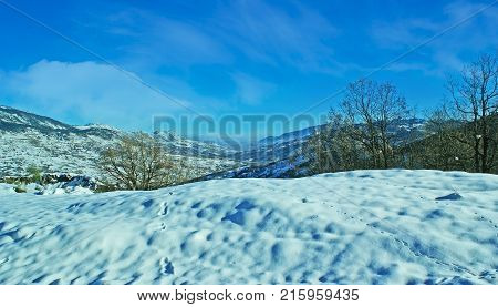 Roadside Chapel In Pindus Mountains, Greece