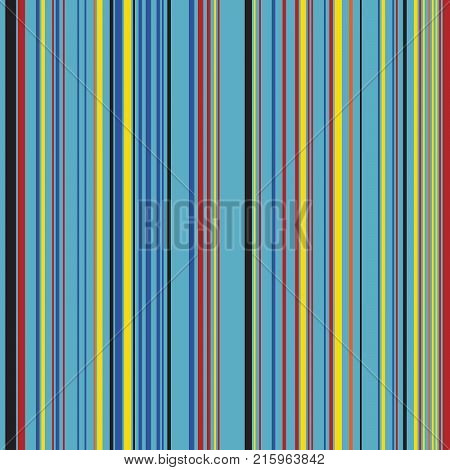 Retro Color Straight Vertical Variable Width Stripes, Color Lines Pattern, Vertically Seamless Pattern, Straight Parallel Vertical Lines, Fashion Geometric Color Random Lines