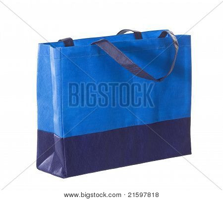 Torba na zakupy niebieski