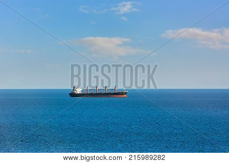 Dry-cargo Ship in the Black Sea, Bulgaria