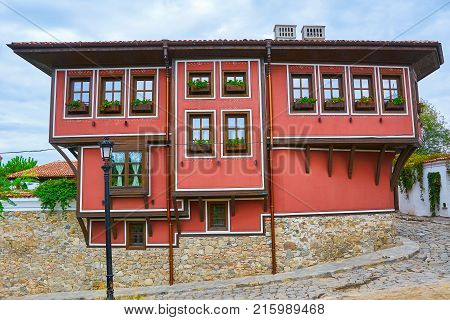 Old House in the Center of Plovdiv, Bulgaria