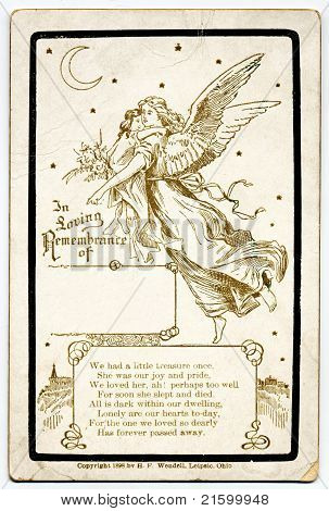 Antique Angel karty