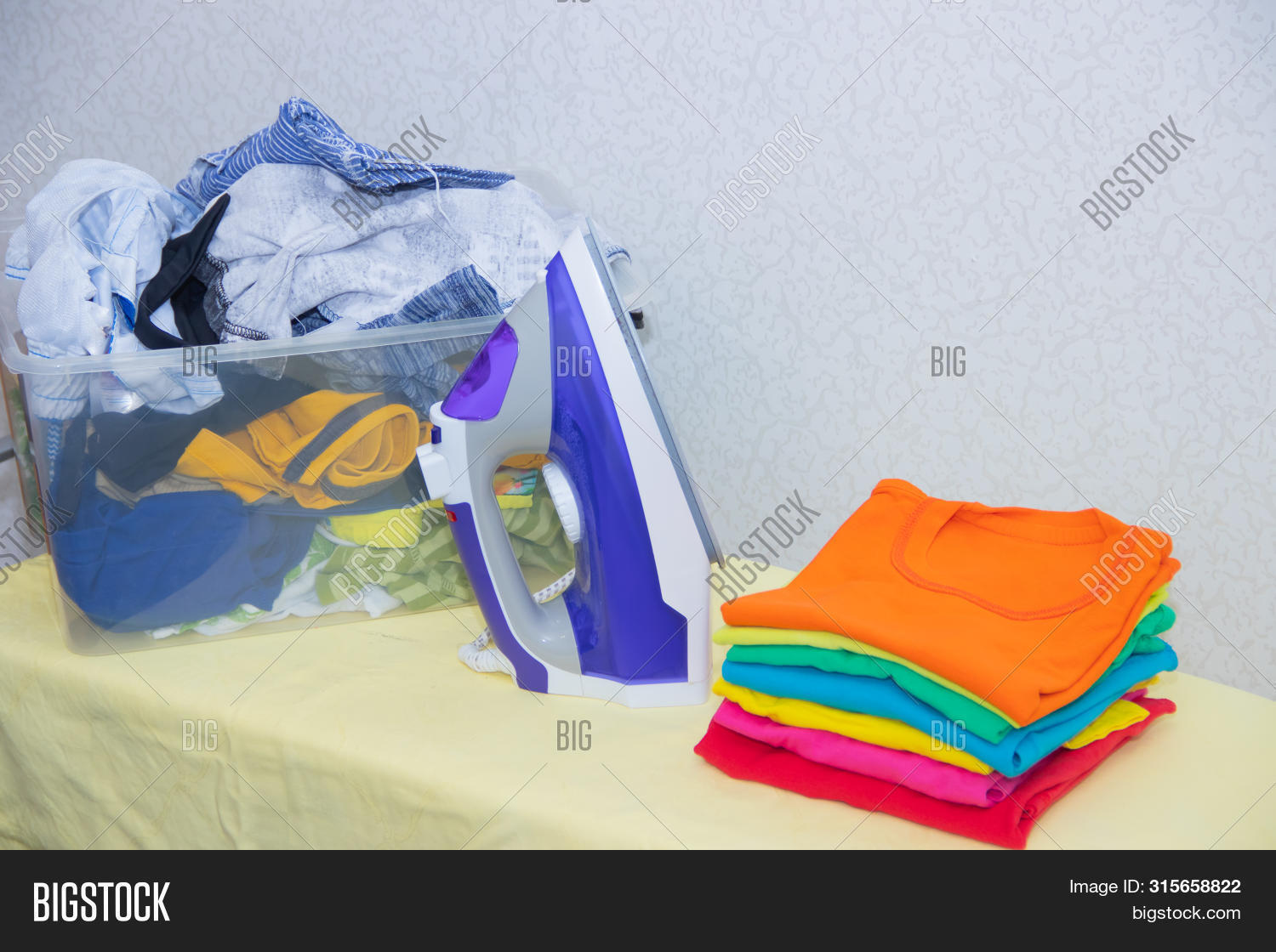 Iron Baby Clothes. Image & Photo (Free Trial) Bigstock