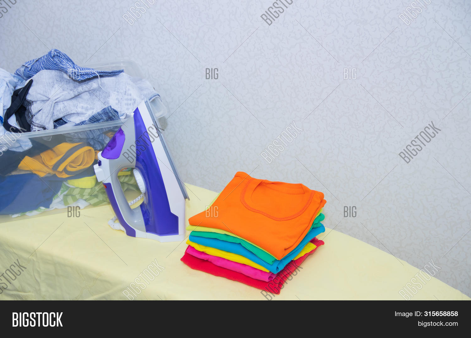 Iron Baby Clothes. Image & Photo (Free Trial) Bigstock