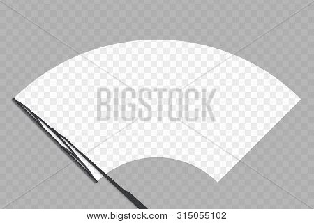 Windscreen Check Wiper Cleans The Windshield . Template For Your Design