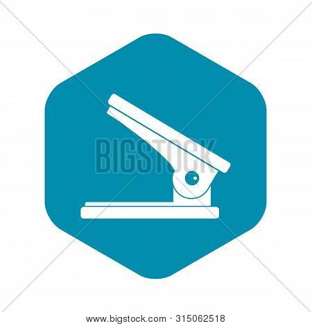 Office Paper Hole Puncher Icon. Simple Illustration Of Office Paper Hole Puncher Icon For Web