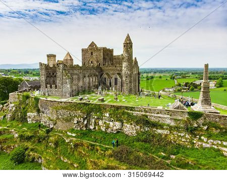 The Rock Of Cashel, Also Known As Cashel Of The Kings And St. Patrick's Rock, A Historic Site Locate