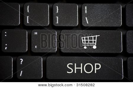 Интернет Шоппинг клавиатуры