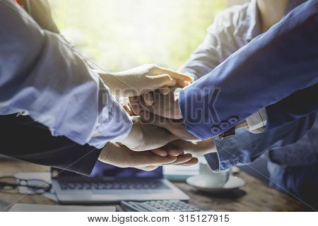 Business Image, Concept Of Unity And Teamwork