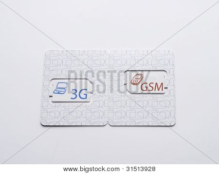 Doppia 3G e Gsm Sim-Card