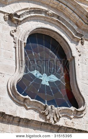 Igreja de St. Cataldo. Cisternino. Puglia. Itália.