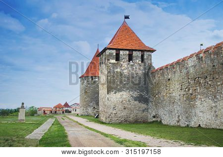 Old Fortress On The River Dniester In Town Bender,