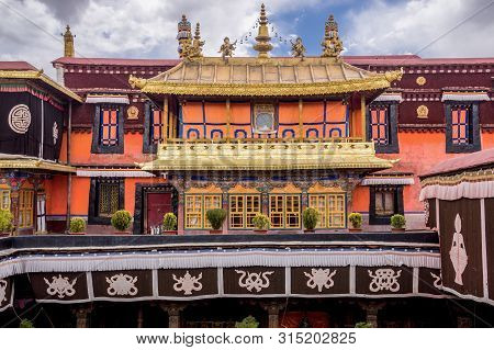 The Jokhang Temple In Lhasa - Tibet, Asia