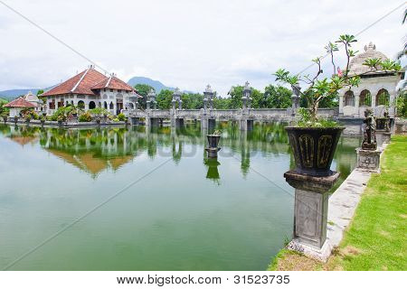 Vand tempel i Bali